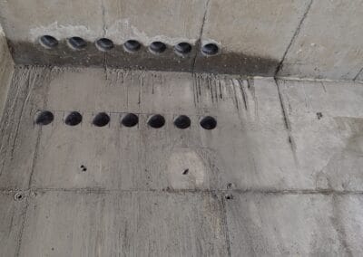 găuri beton cu carota diamantată