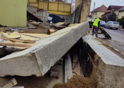 găurire planșee beton