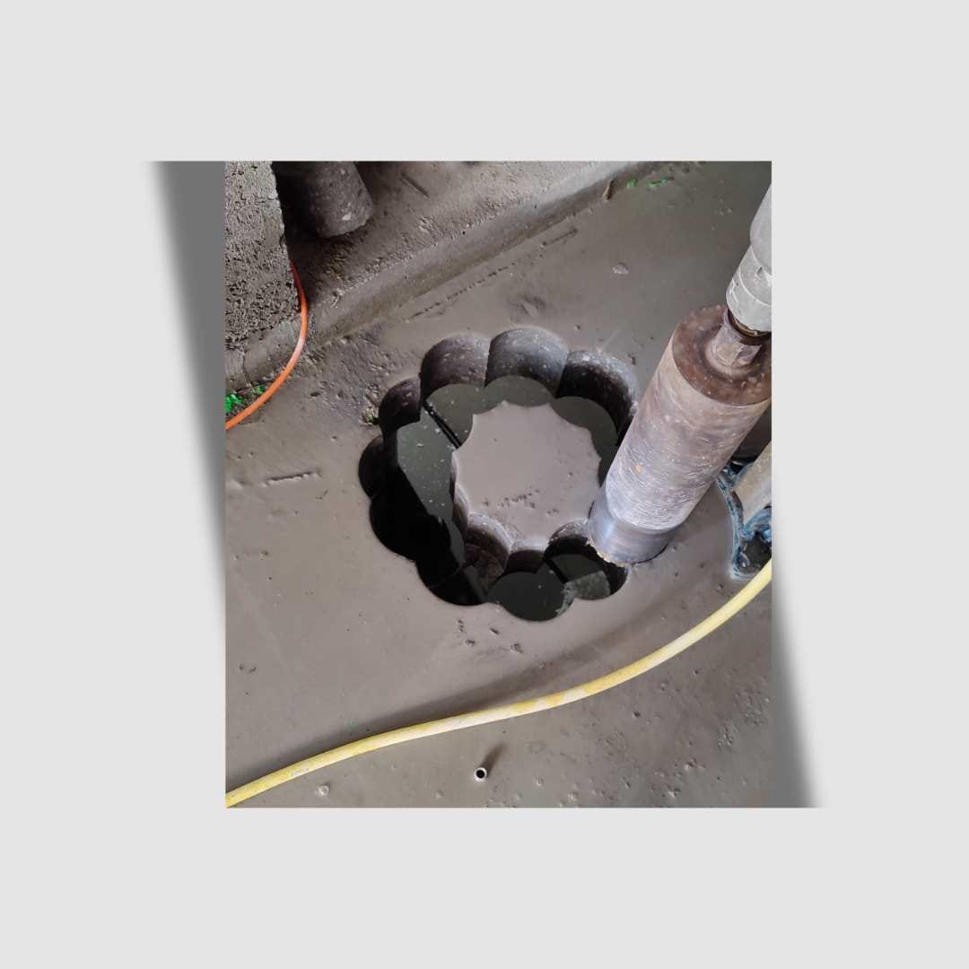 Realizăm găuri precise în beton, zidărie sau piatră 