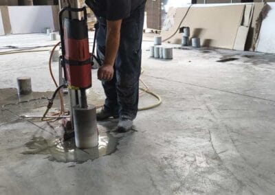 Carotare, Tăiere beton armat, zidărie și prefabricate